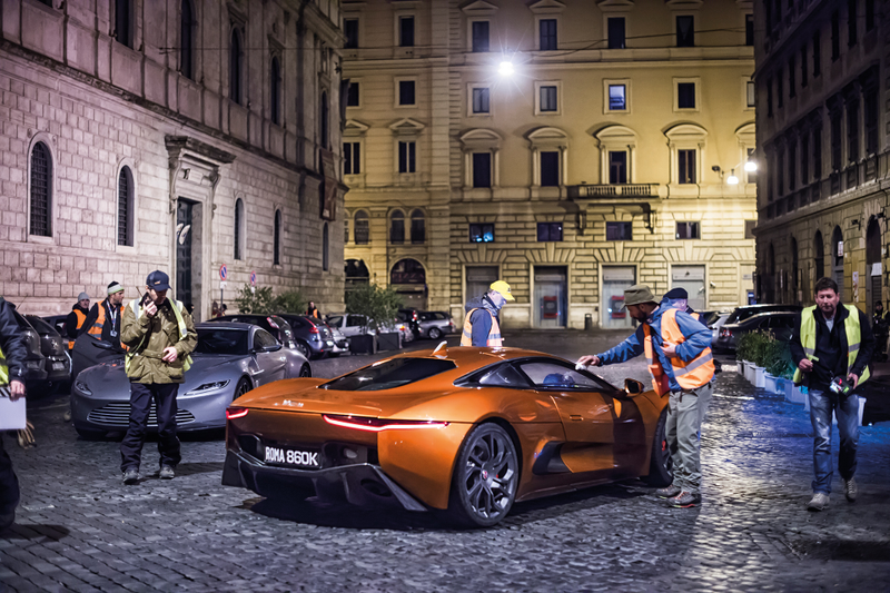 Illustration for article titled The Secrets Of SPECTRE's Jaguar C-X75s